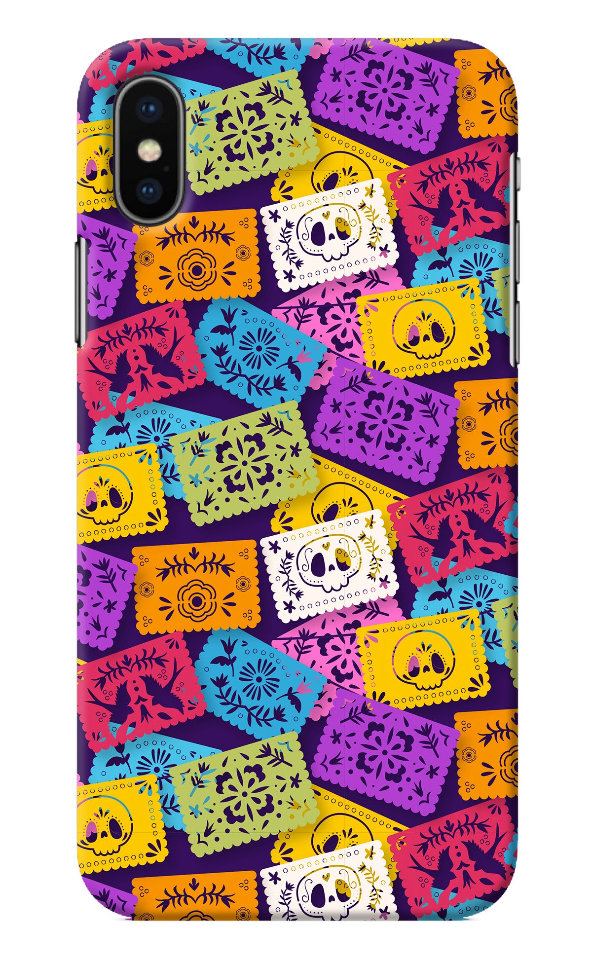 Mexican Pattern iPhone X Back Cover