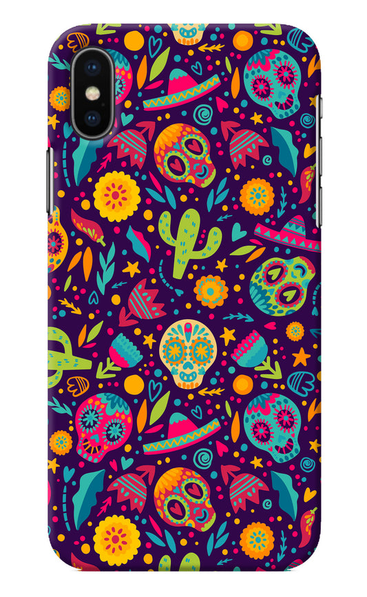 Mexican Design iPhone X Back Cover