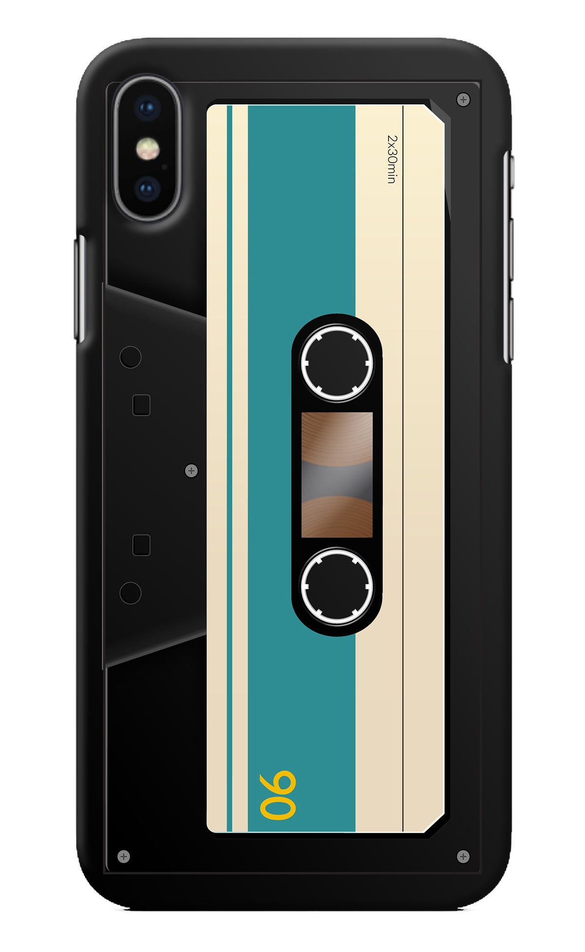 Cassette iPhone X Back Cover