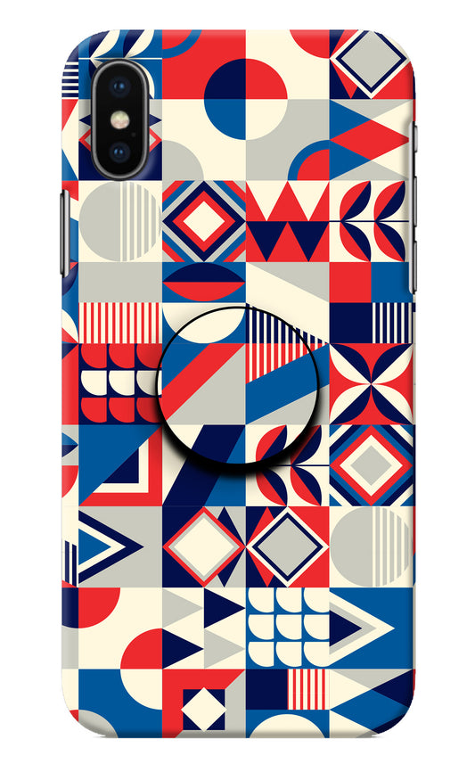 Colorful Pattern iPhone X Pop Case
