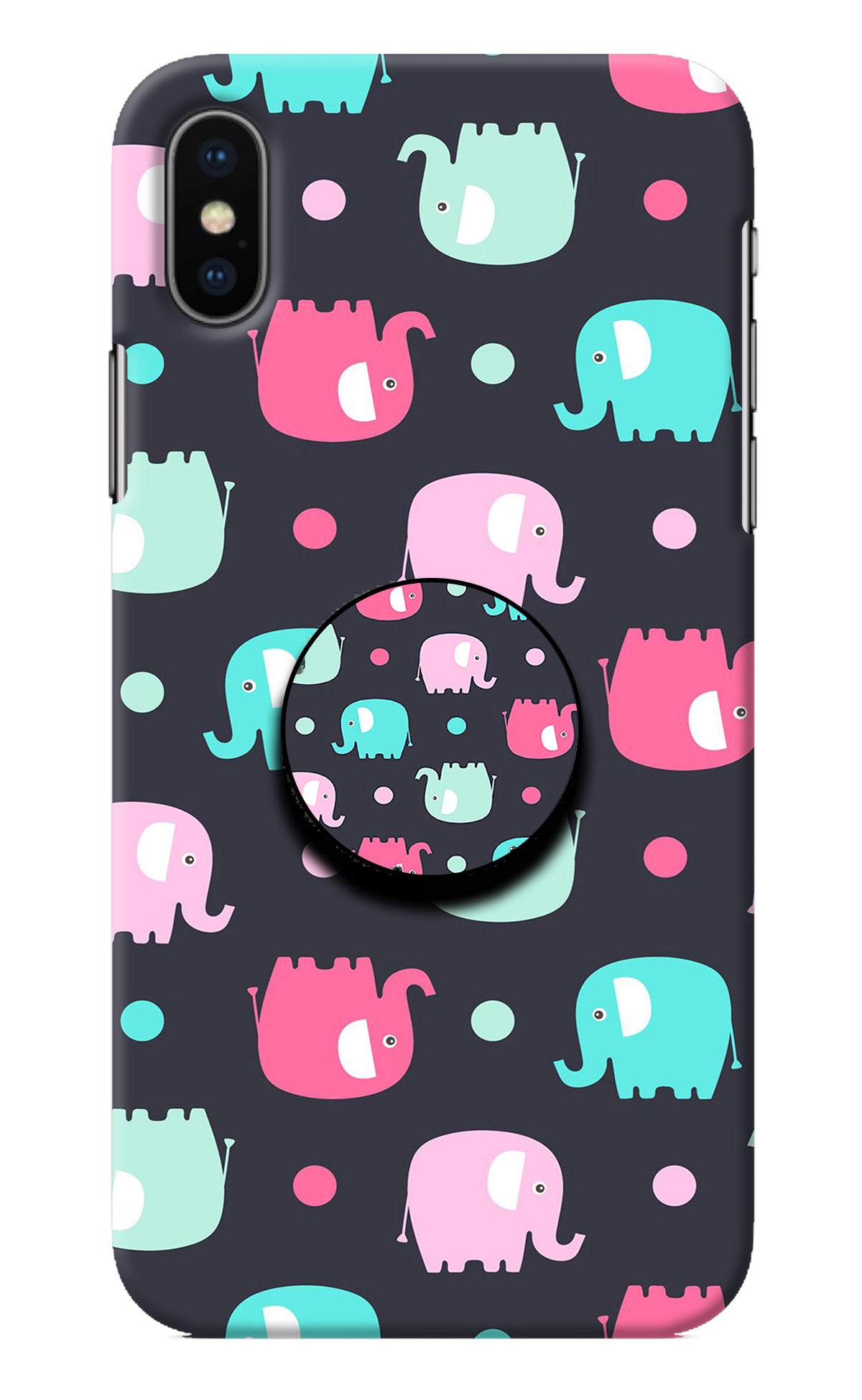 Baby Elephants iPhone X Pop Case