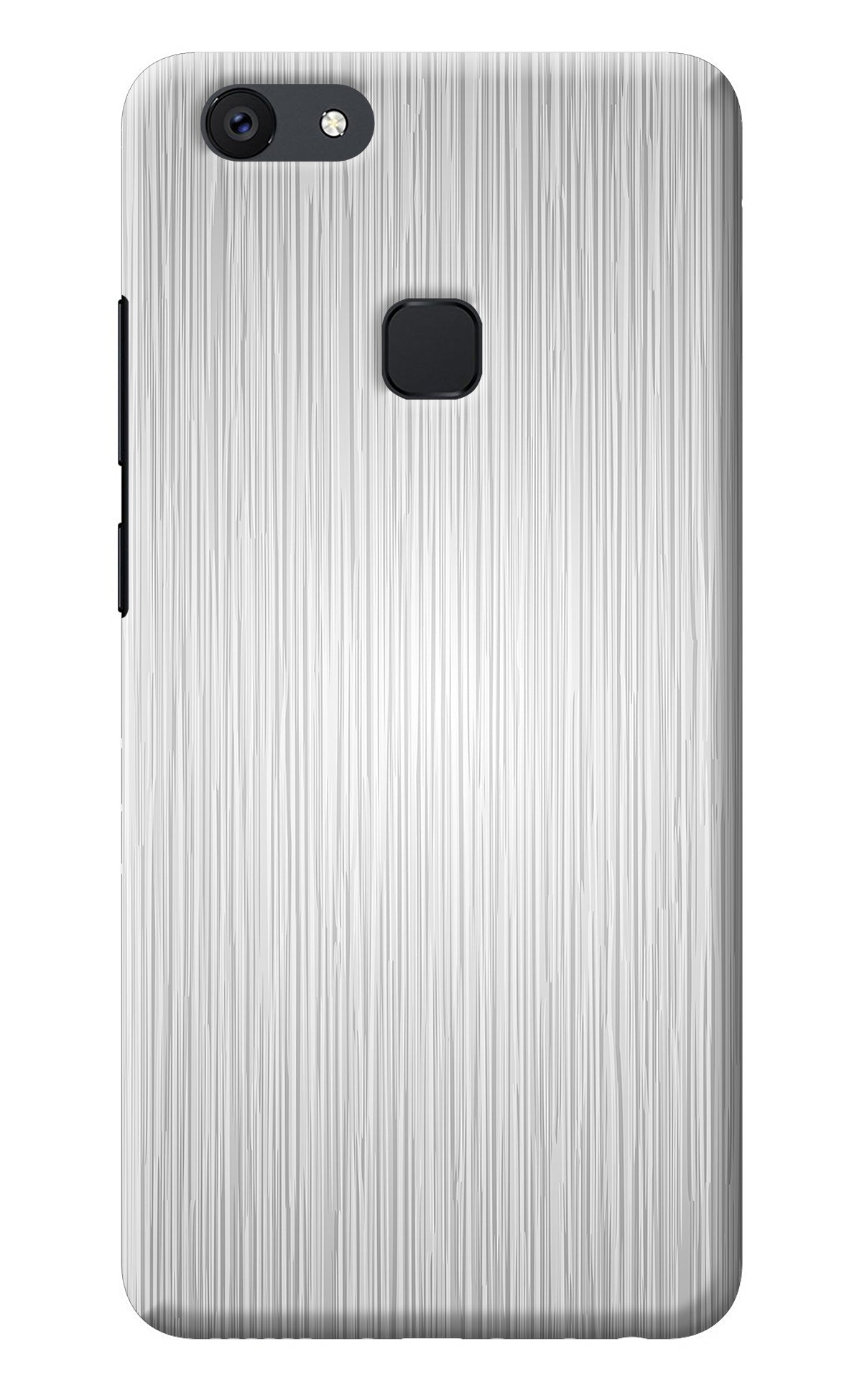 Wooden Grey Texture Vivo V7 Back Cover