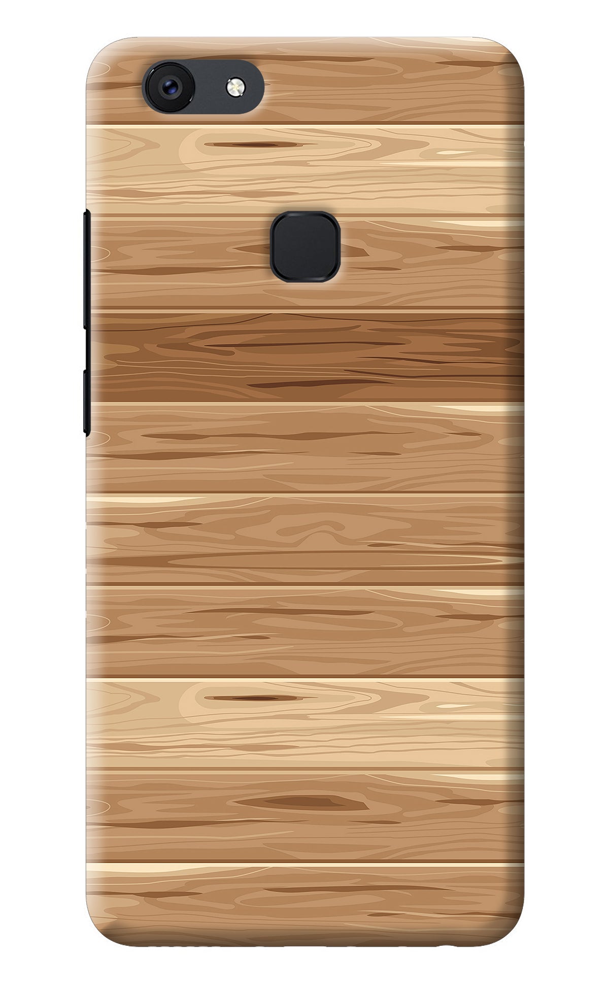 Wooden Vector Vivo V7 Back Cover