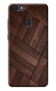Wooden Texture Design Vivo V7 Back Cover