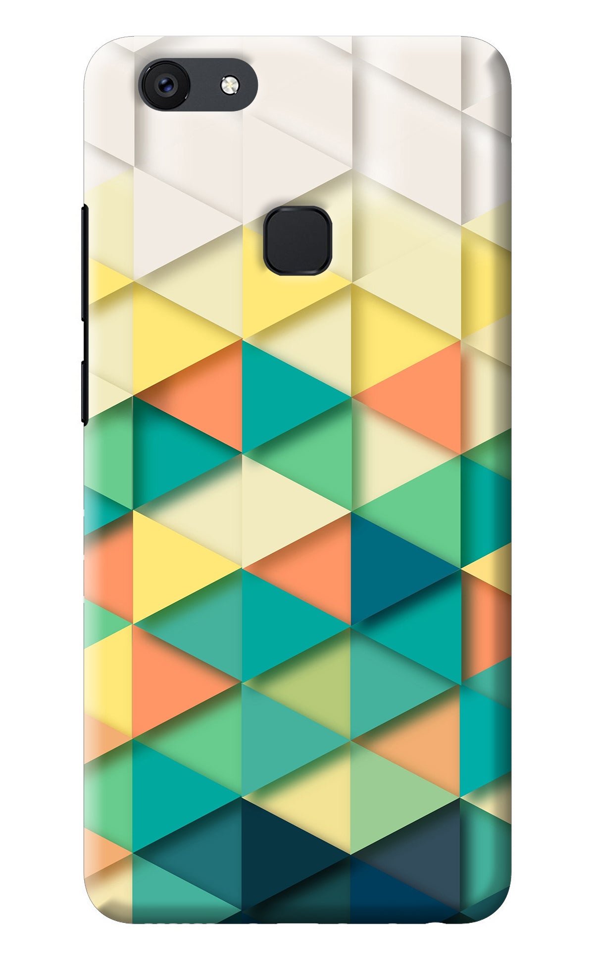 Abstract Vivo V7 Back Cover