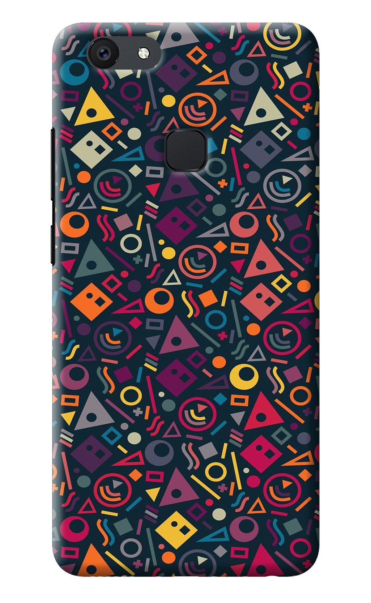 Geometric Abstract Vivo V7 Back Cover