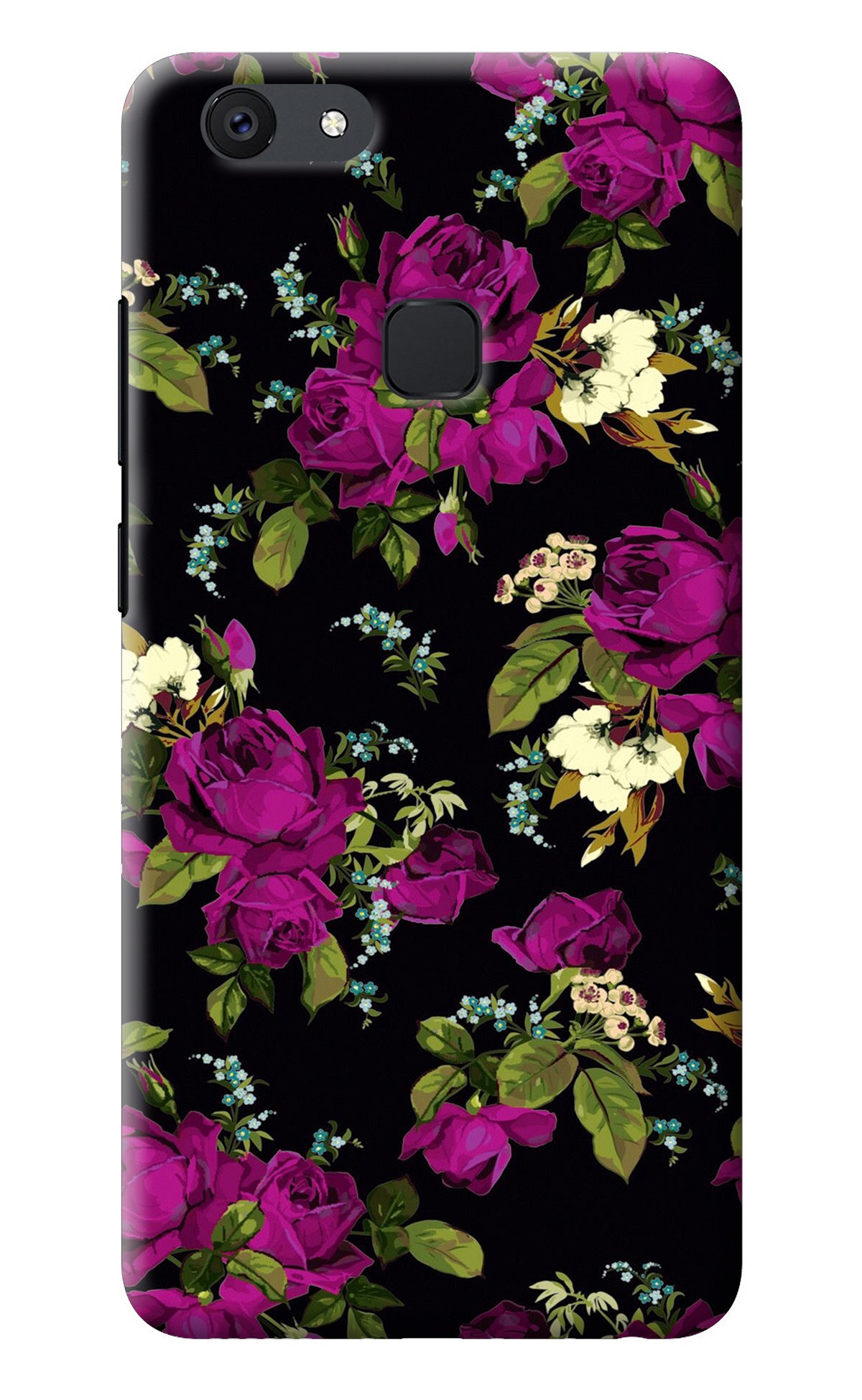 Flowers Vivo V7 Back Cover