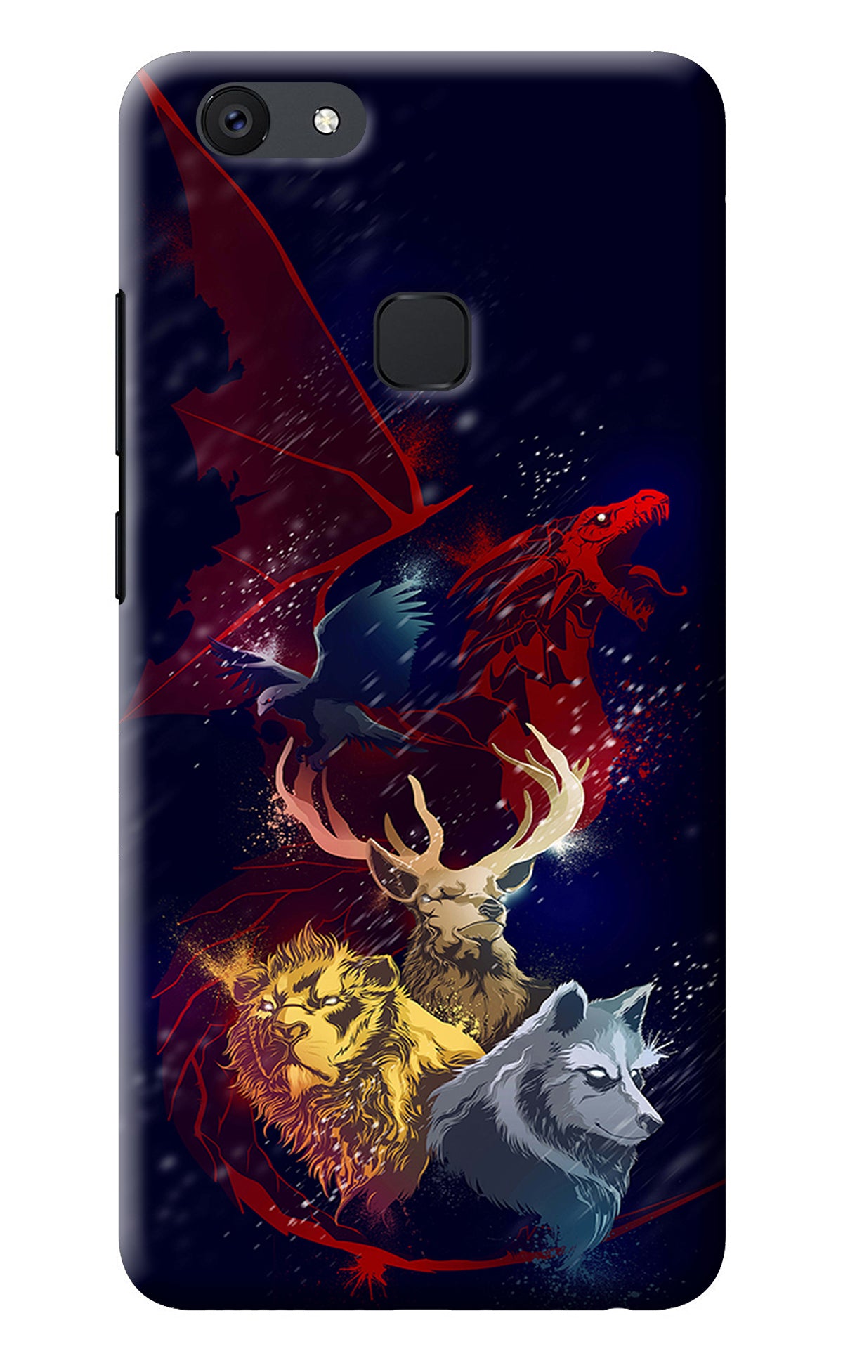 Game Of Thrones Vivo V7 Back Cover