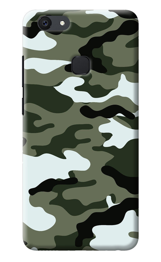 Camouflage Vivo V7 Back Cover