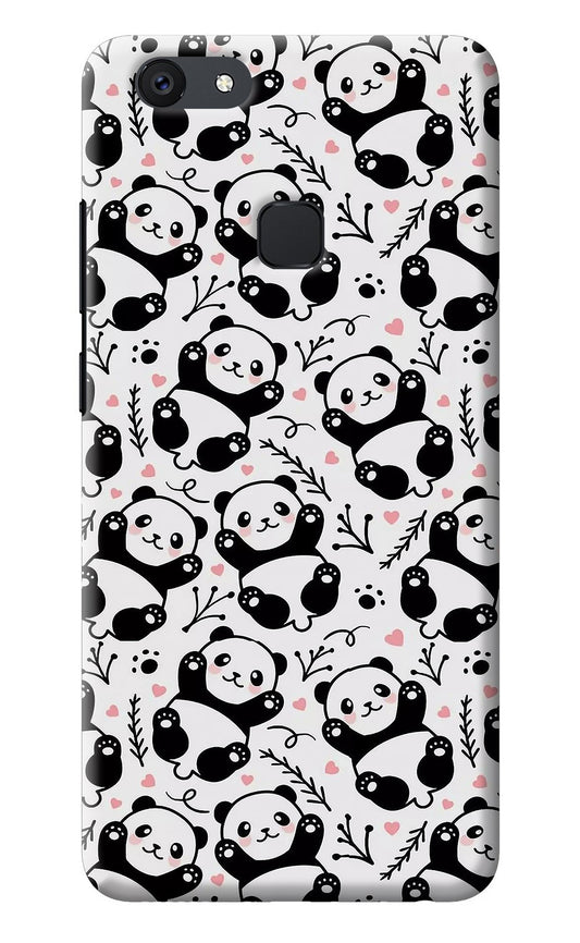 Cute Panda Vivo V7 Back Cover