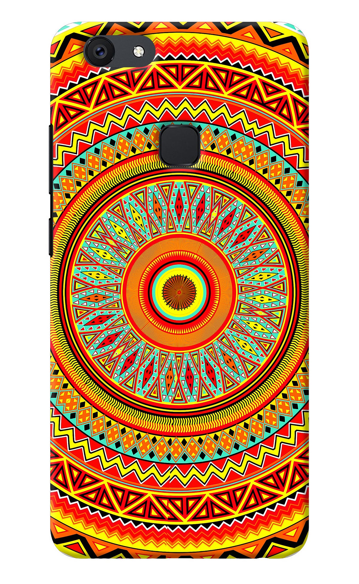 Mandala Pattern Vivo V7 Back Cover