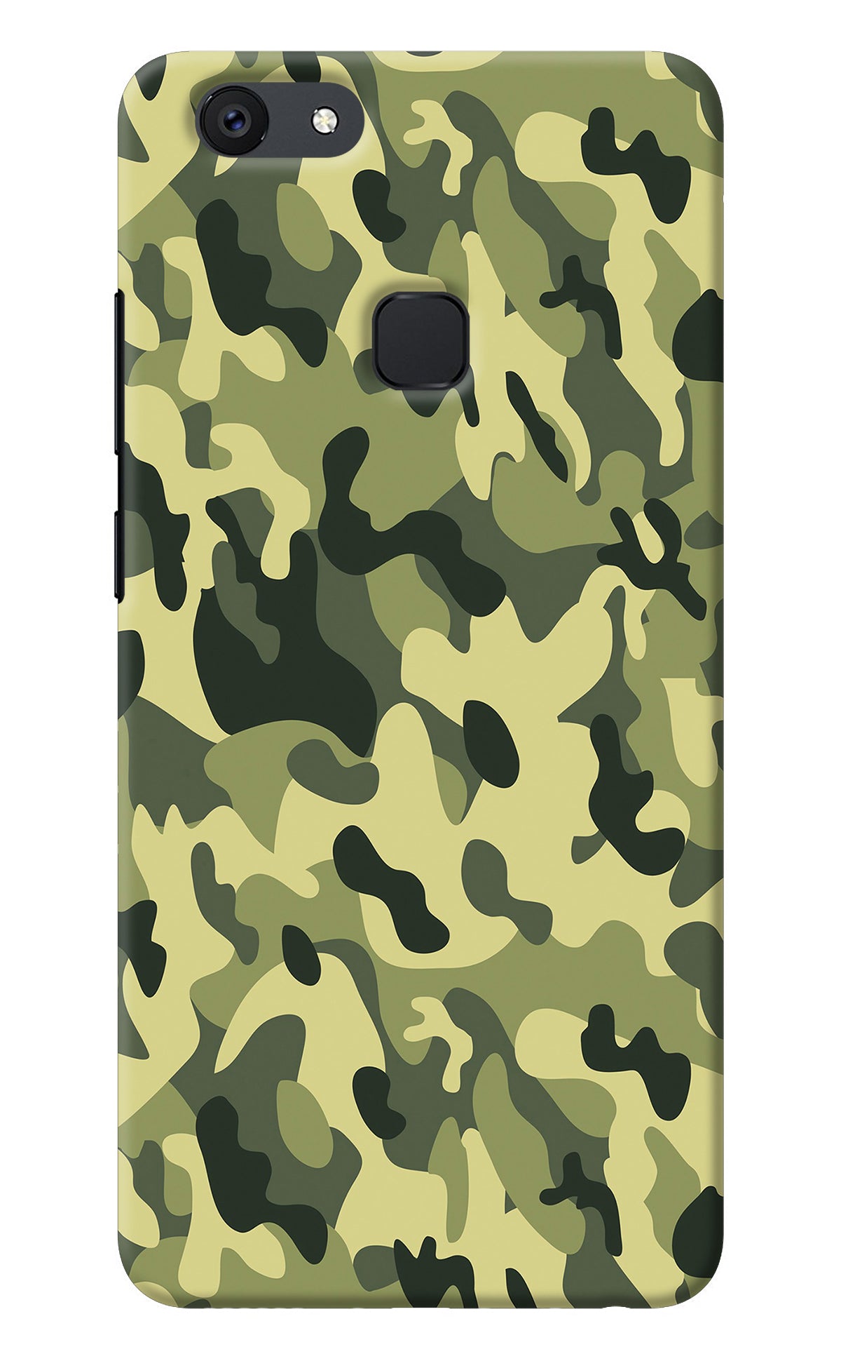 Camouflage Vivo V7 Back Cover