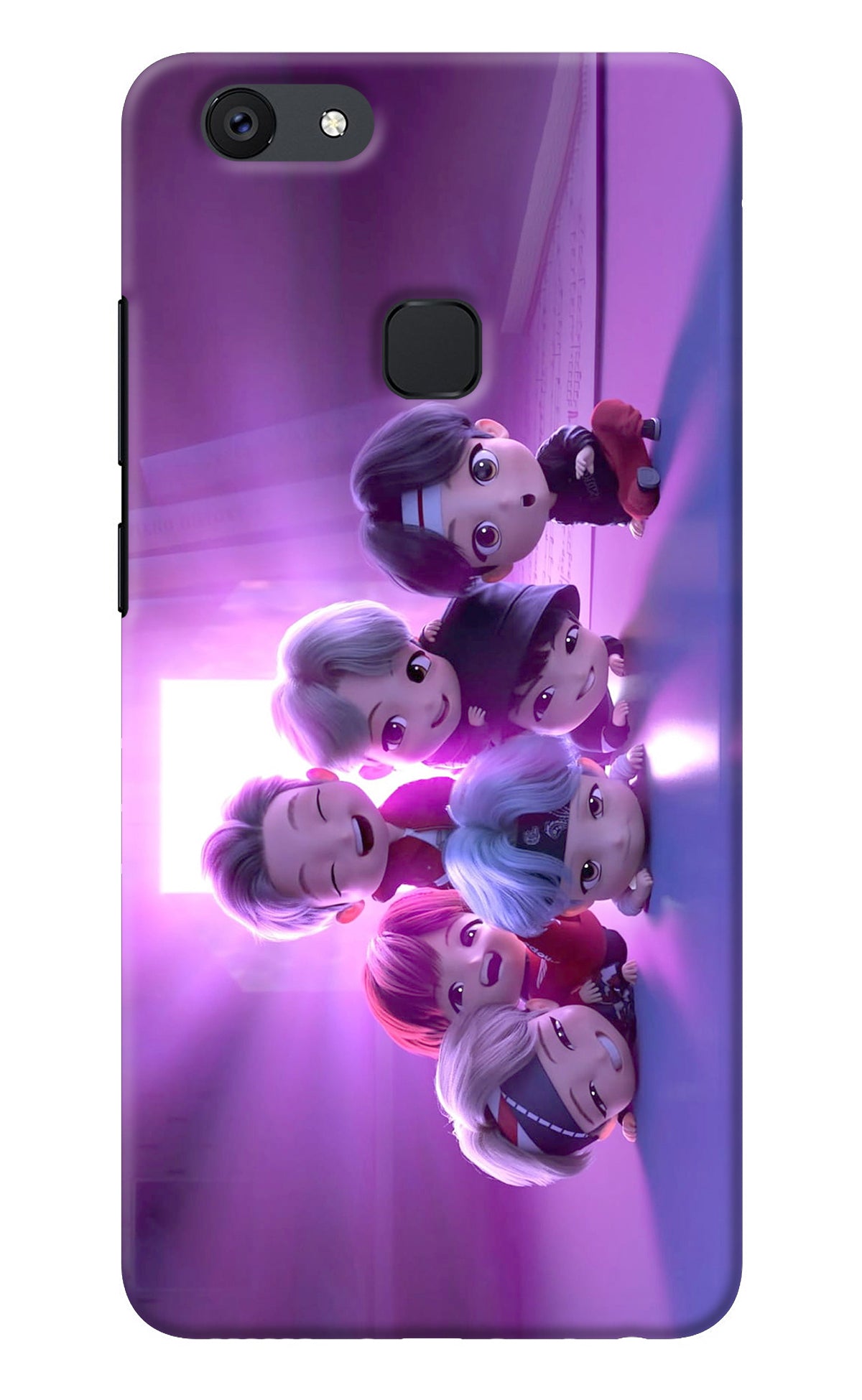 BTS Chibi Vivo V7 Back Cover