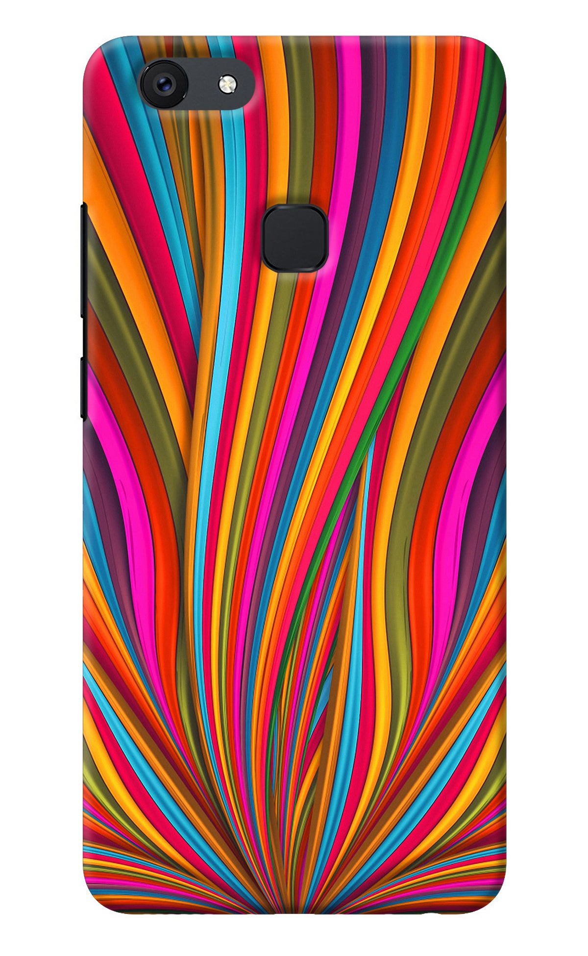 Trippy Wavy Vivo V7 Back Cover