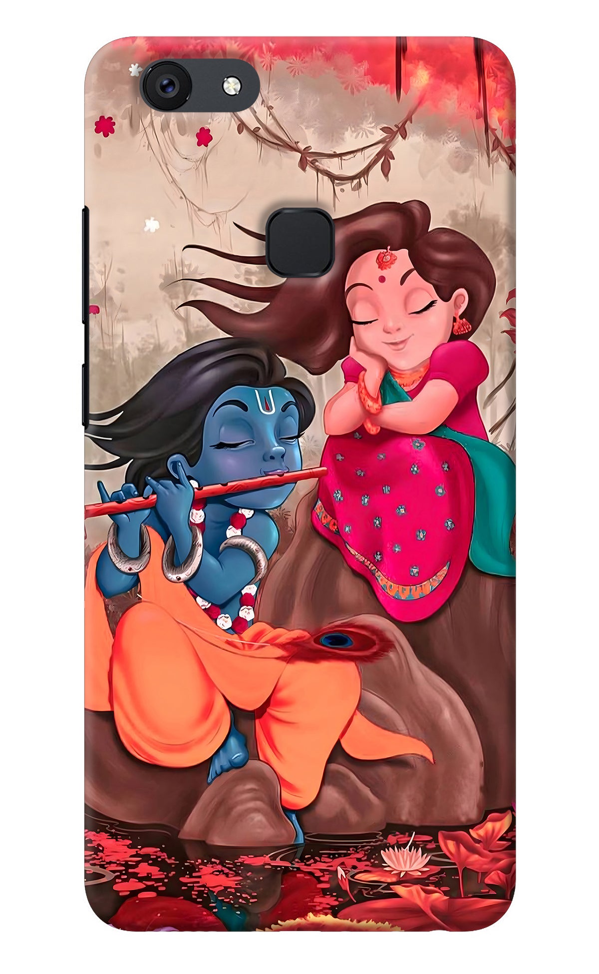 Radhe Krishna Vivo V7 Back Cover