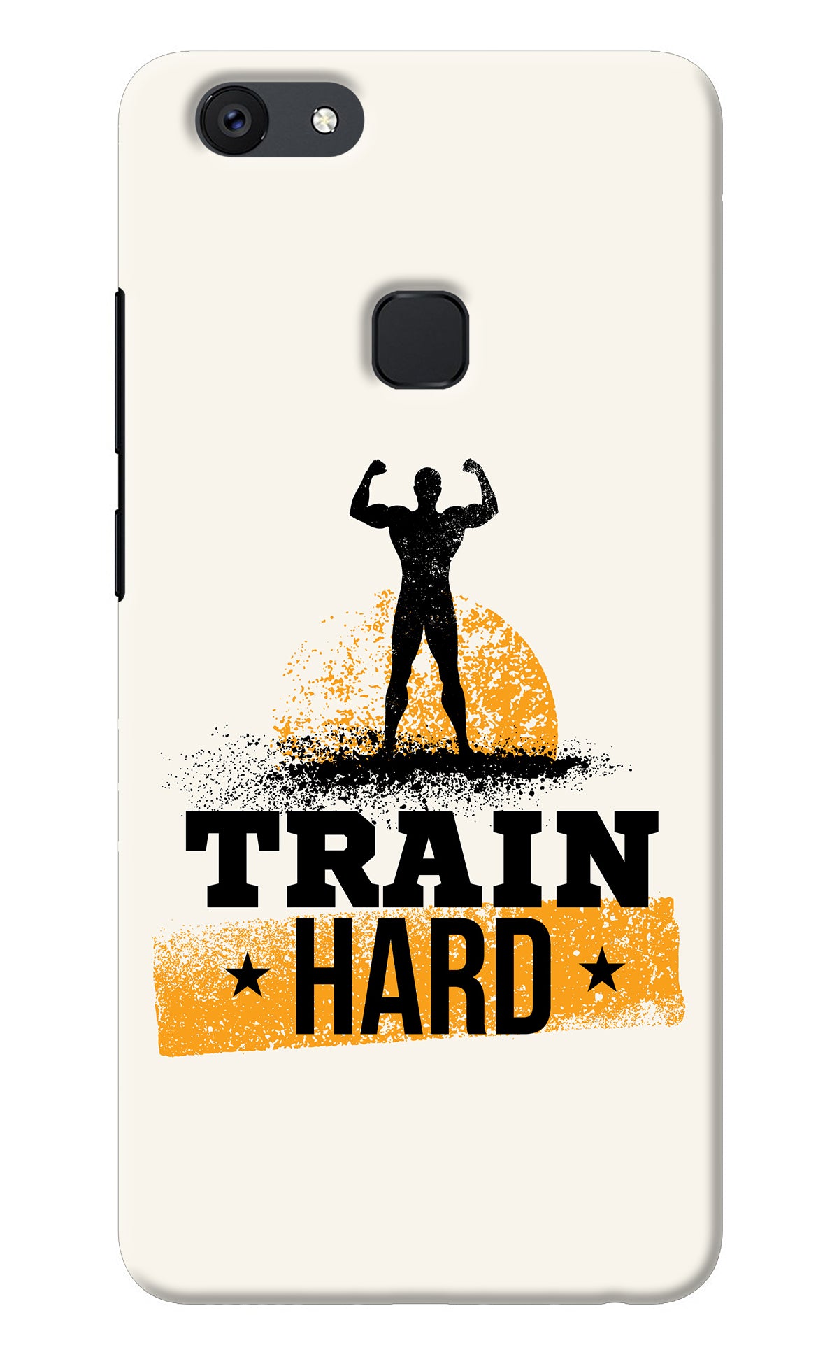 Train Hard Vivo V7 Back Cover