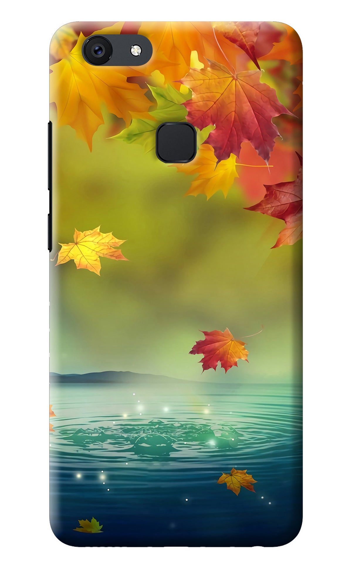 Flowers Vivo V7 plus Back Cover