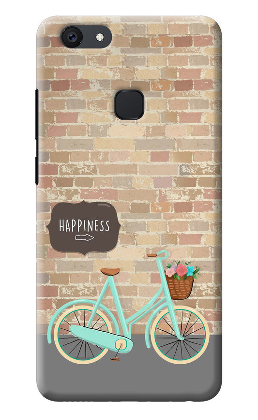 Happiness Artwork Vivo V7 plus Back Cover