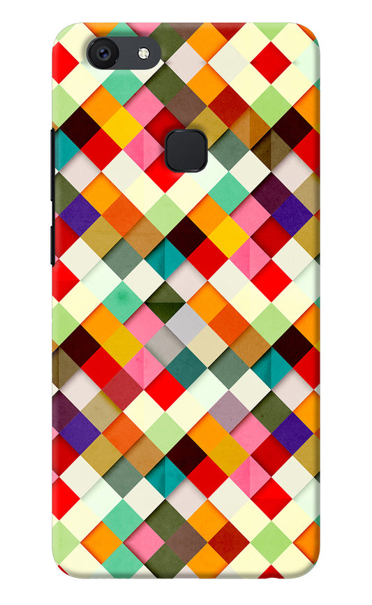 Geometric Abstract Colorful Vivo V7 plus Back Cover