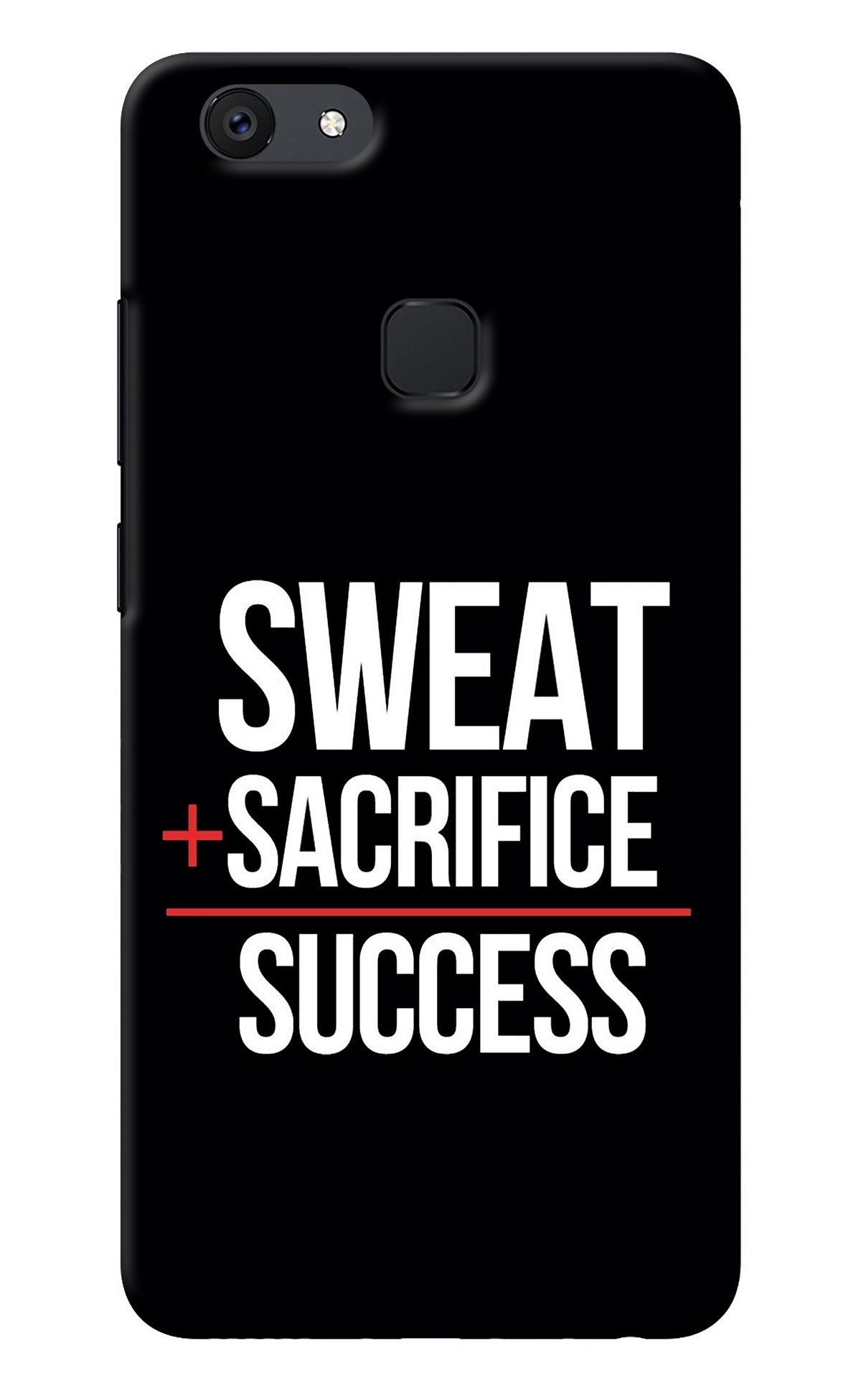 Sweat Sacrifice Success Vivo V7 plus Back Cover