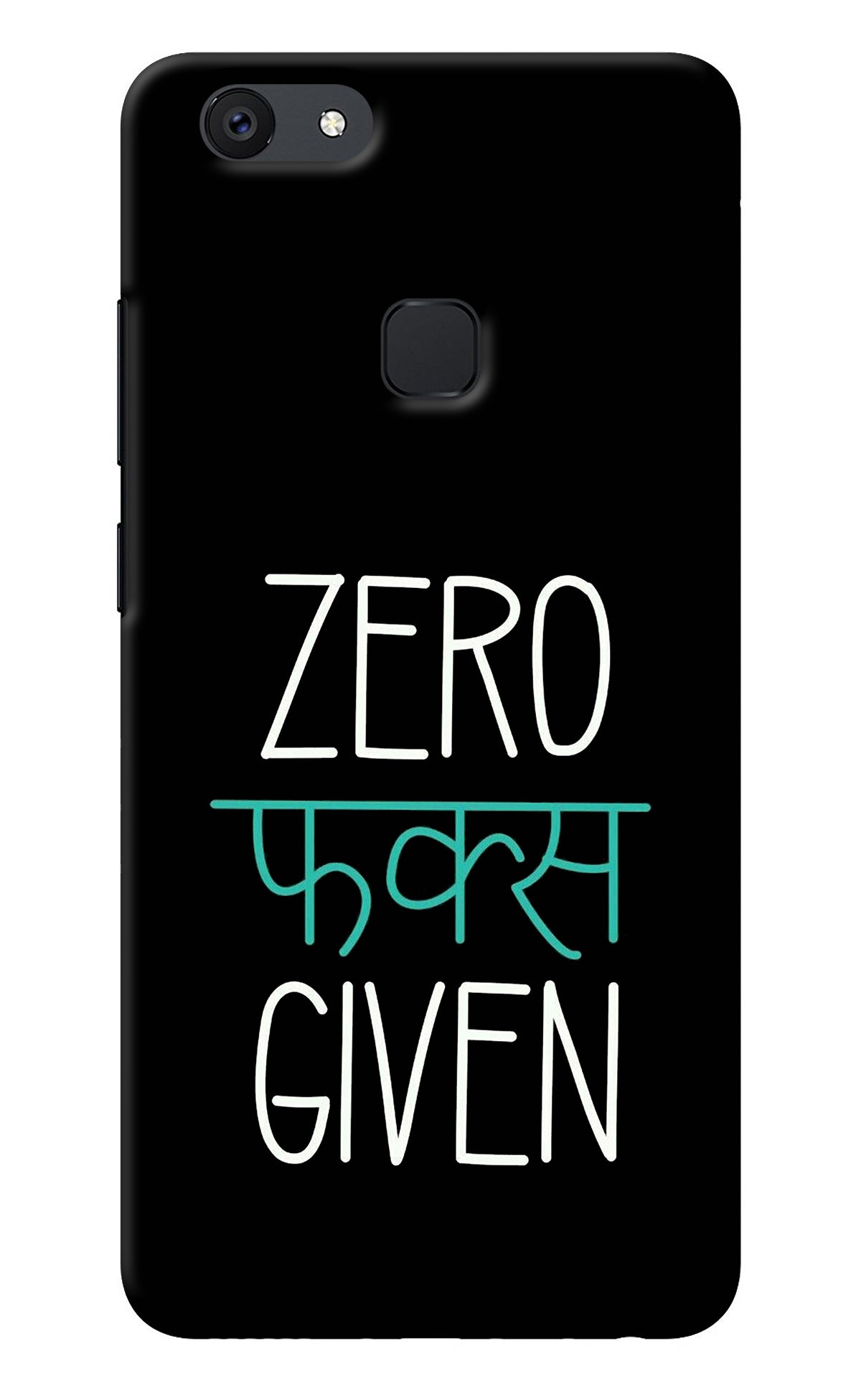 Zero Fucks Given Vivo V7 plus Back Cover