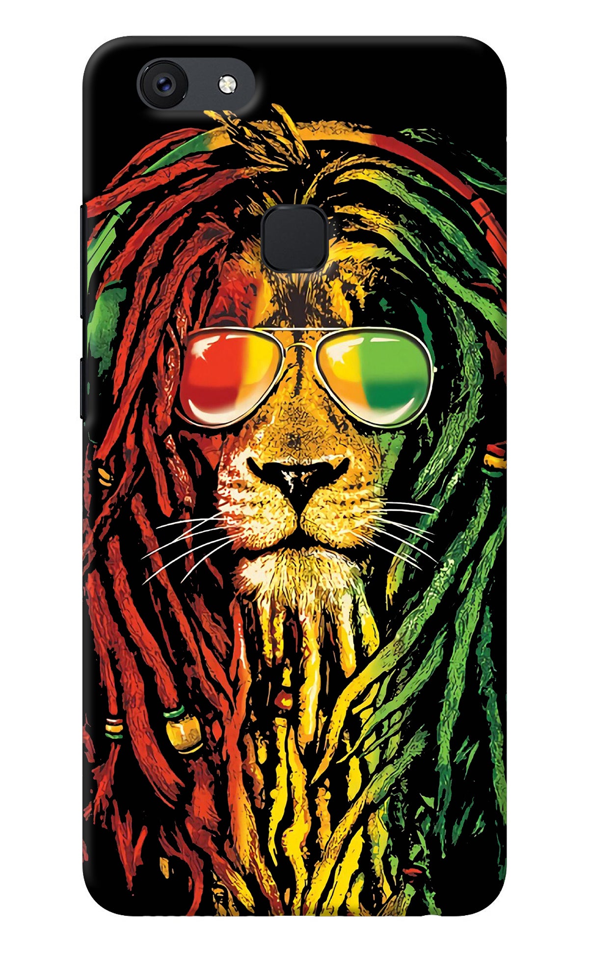 Rasta Lion Vivo V7 plus Back Cover