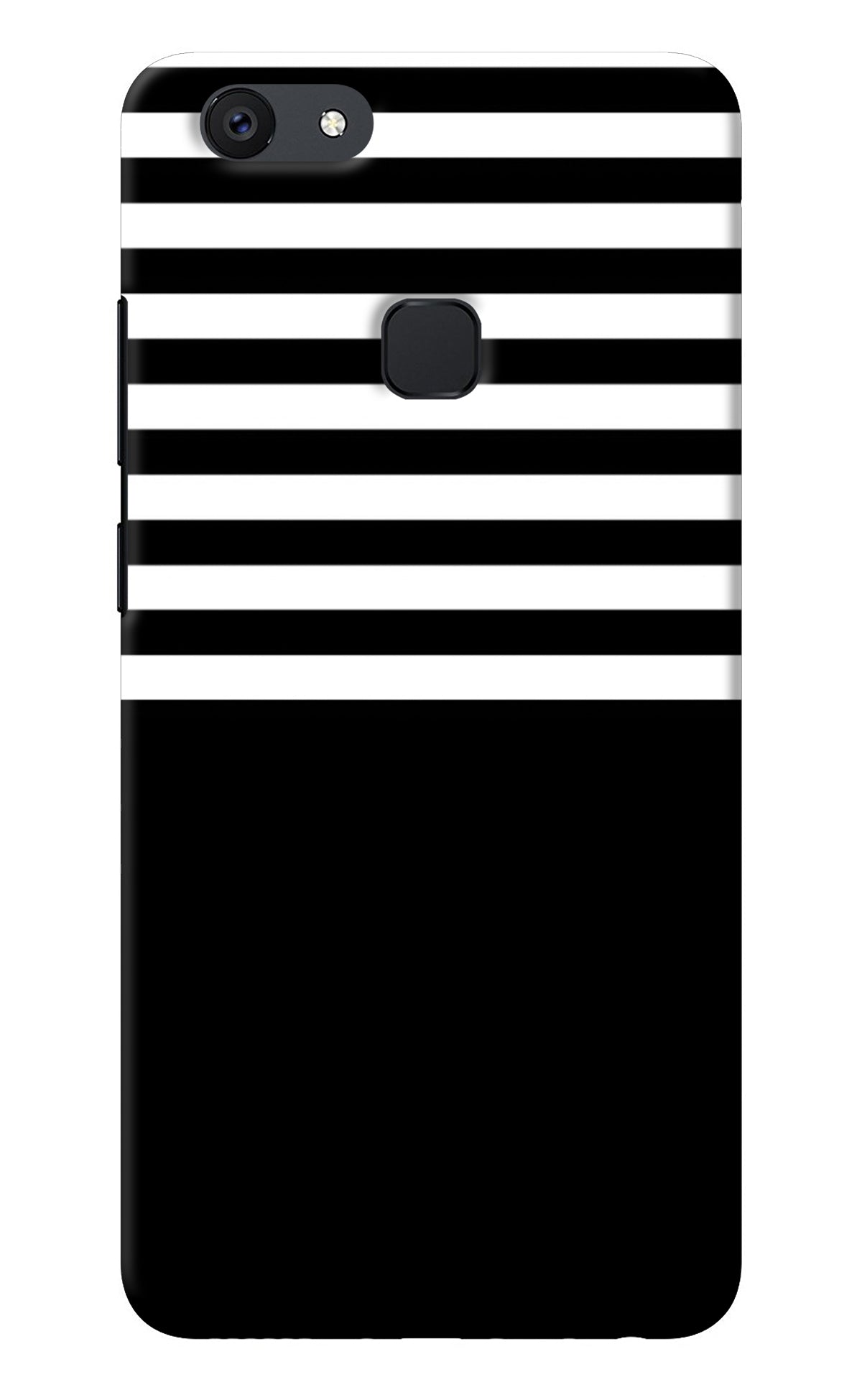 Black and White Print Vivo V7 plus Back Cover