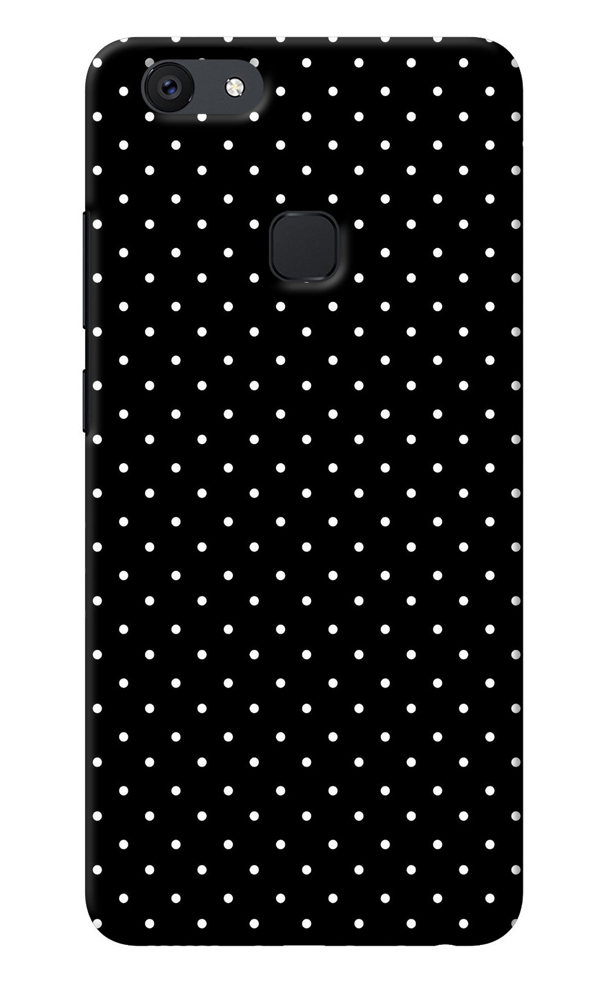 White Dots Vivo V7 plus Back Cover