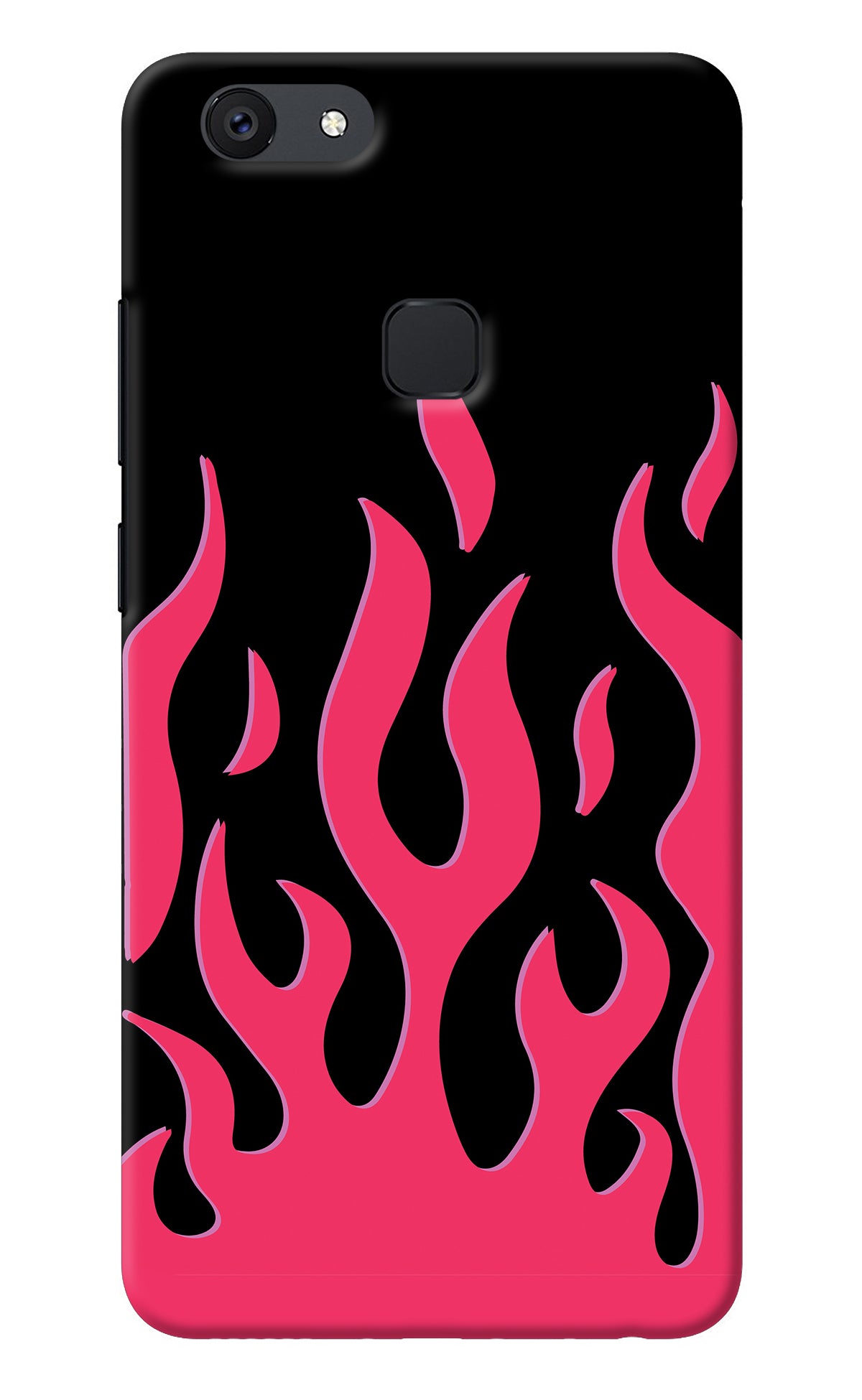 Fire Flames Vivo V7 plus Back Cover