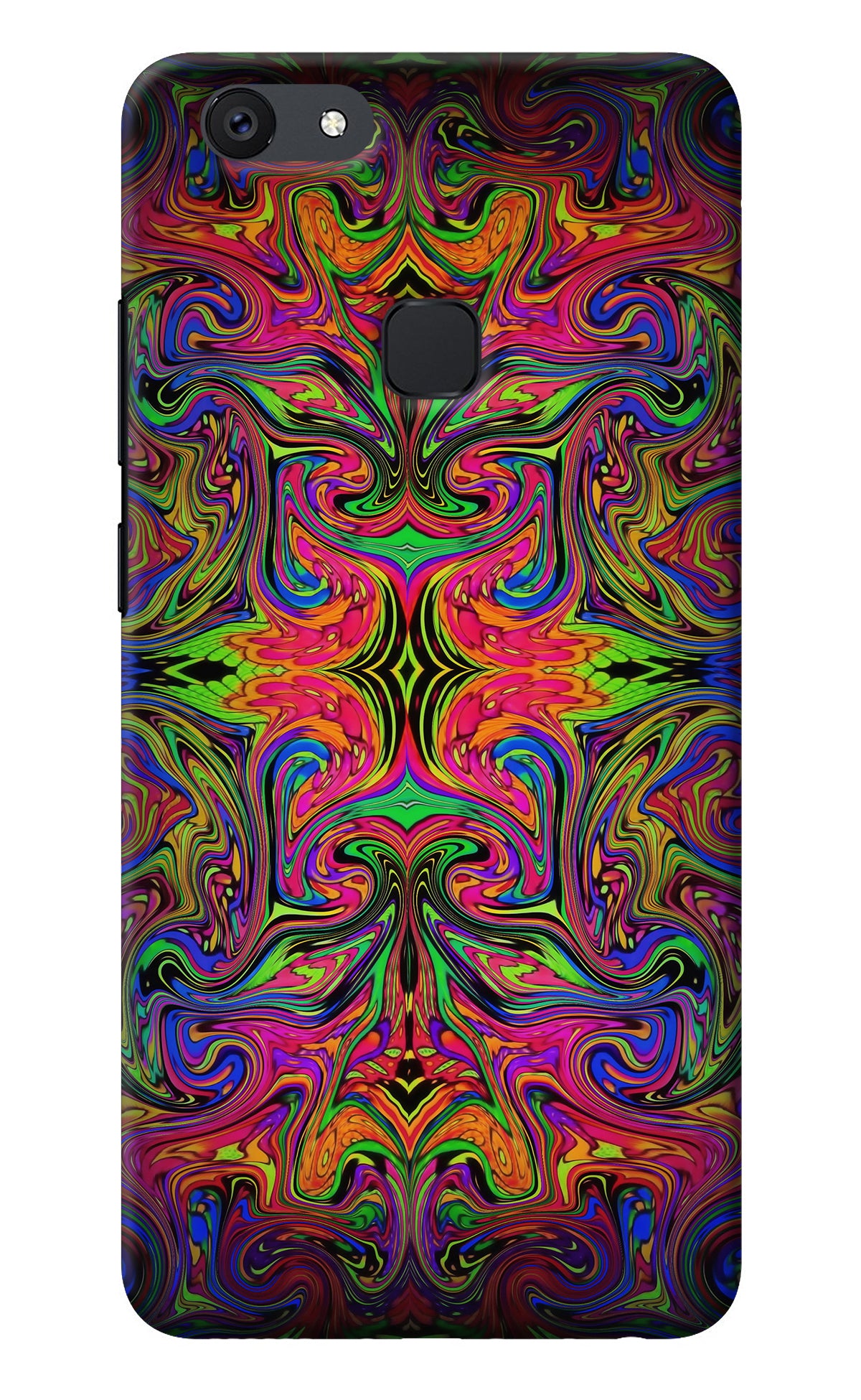 Psychedelic Art Vivo V7 plus Back Cover