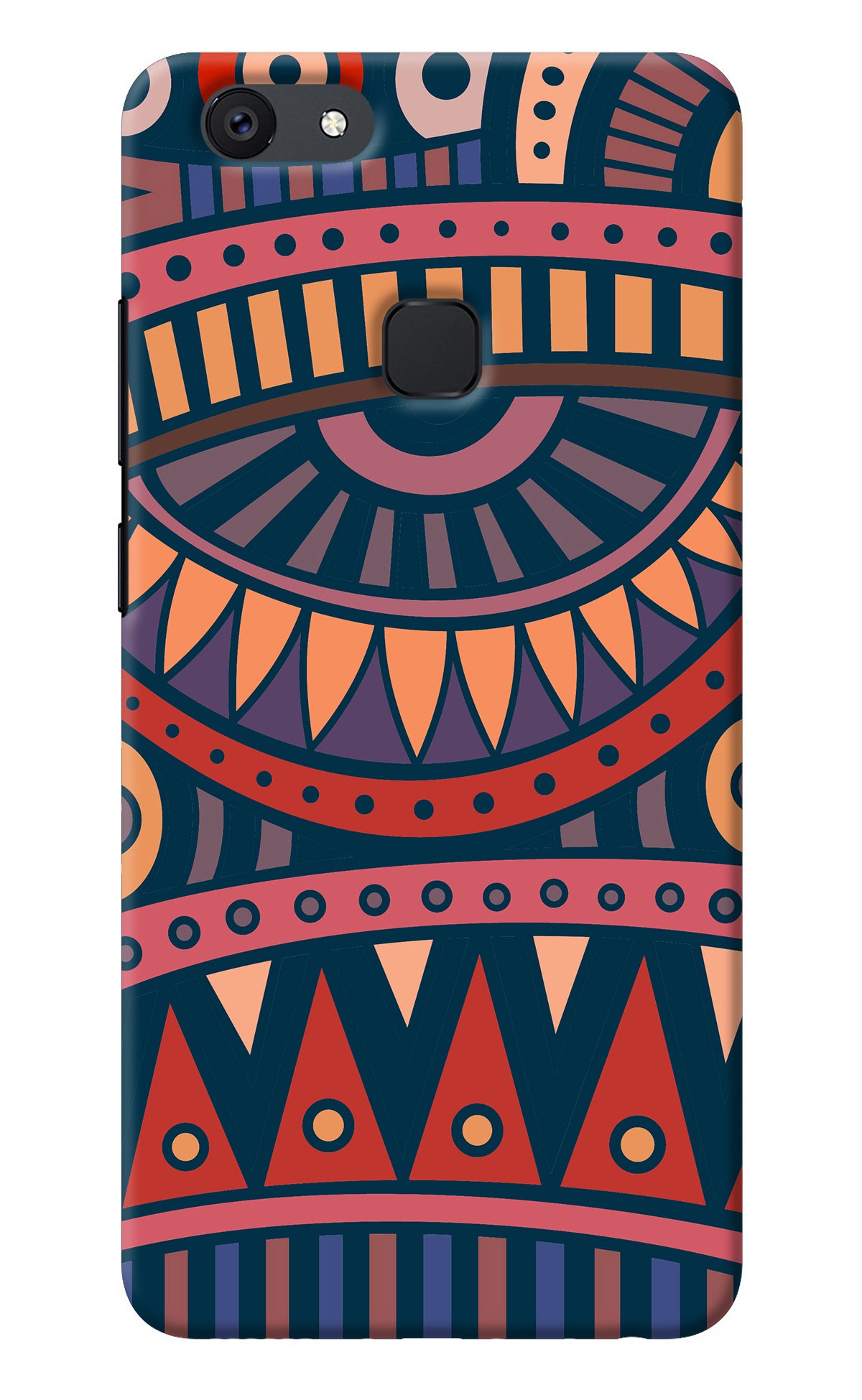 African Culture Design Vivo V7 plus Back Cover