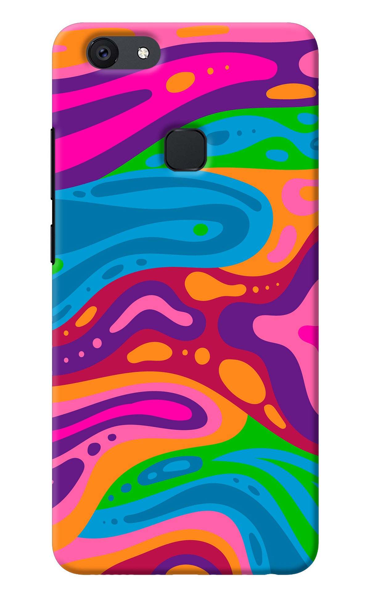 Trippy Pattern Vivo V7 plus Back Cover