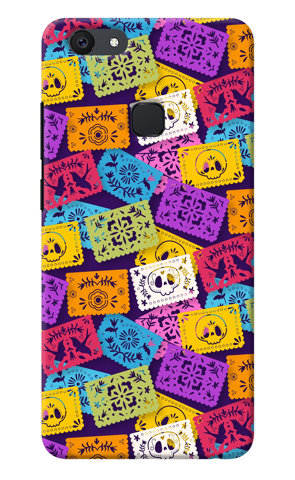 Mexican Pattern Vivo V7 plus Back Cover