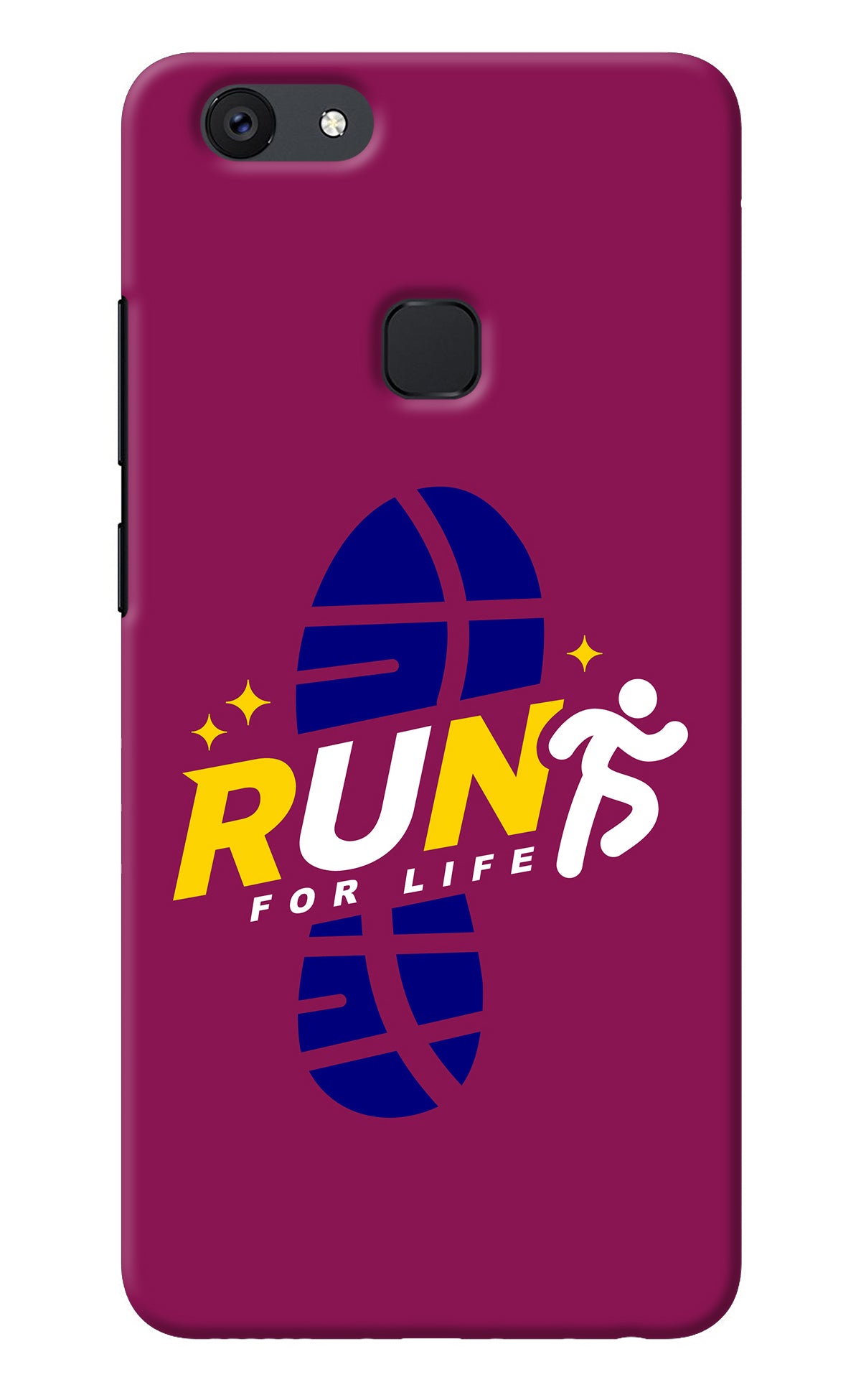 Run for Life Vivo V7 plus Back Cover