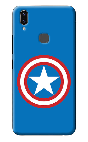 Captain America Logo Vivo V9/V9 Pro/V9 Youth Back Cover