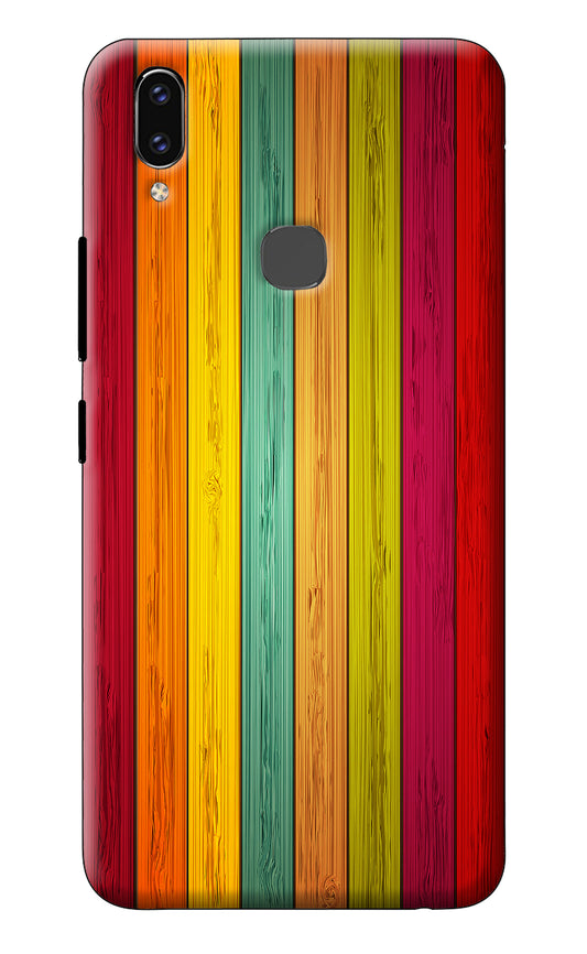 Multicolor Wooden Vivo V9/V9 Pro/V9 Youth Back Cover