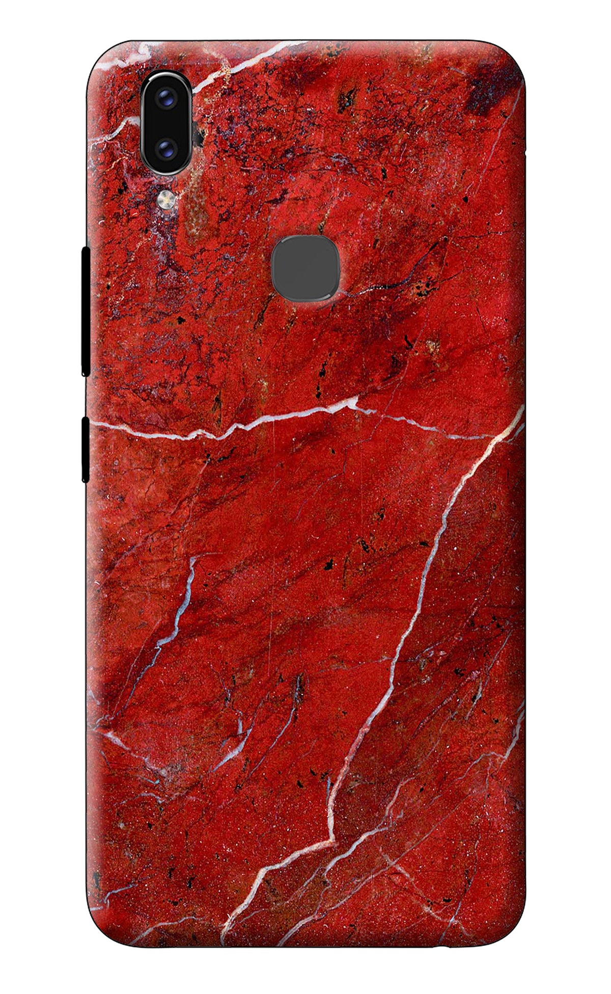 Red Marble Design Vivo V9/V9 Pro/V9 Youth Back Cover