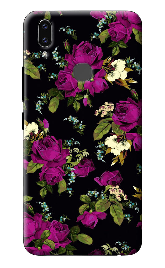 Flowers Vivo V9/V9 Pro/V9 Youth Back Cover