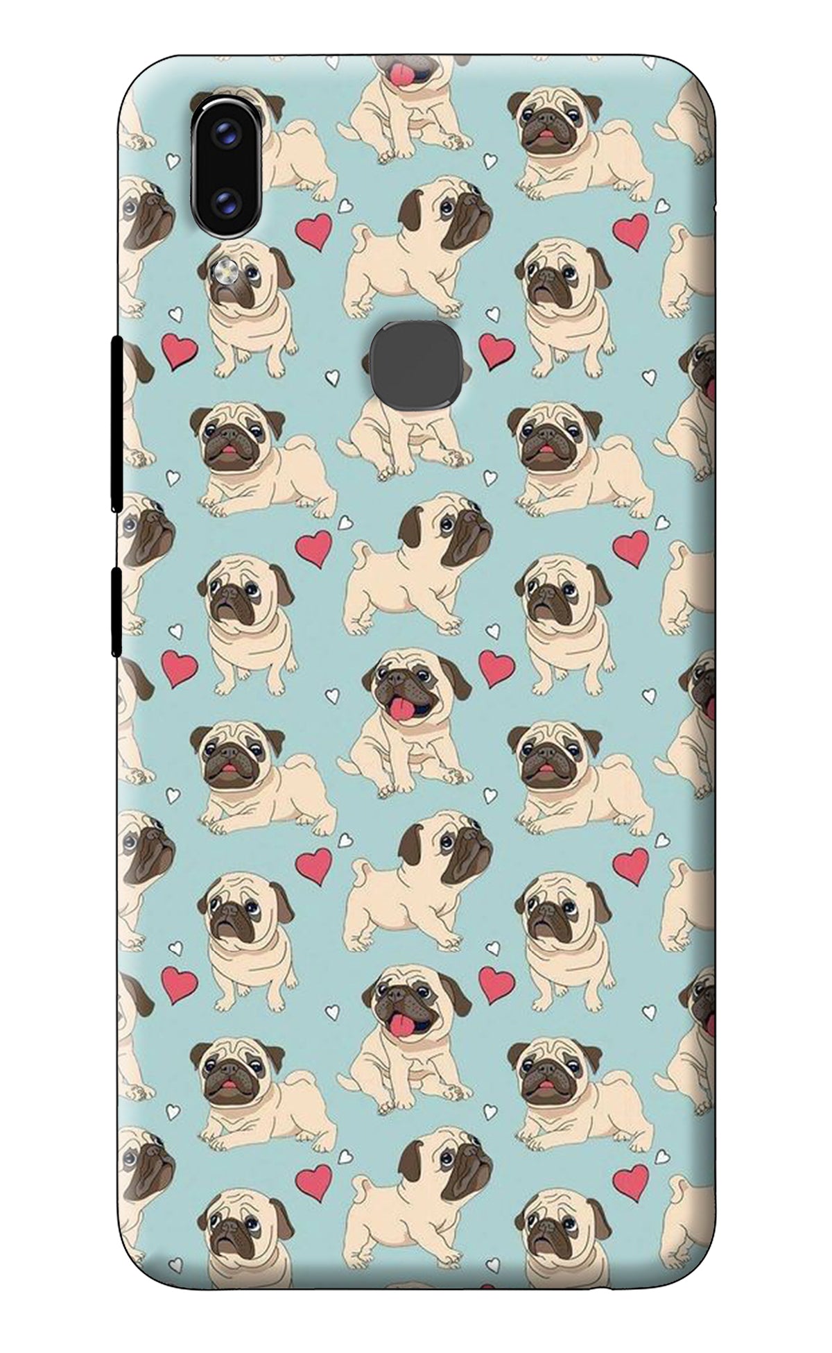 Pug Dog Vivo V9/V9 Pro/V9 Youth Back Cover