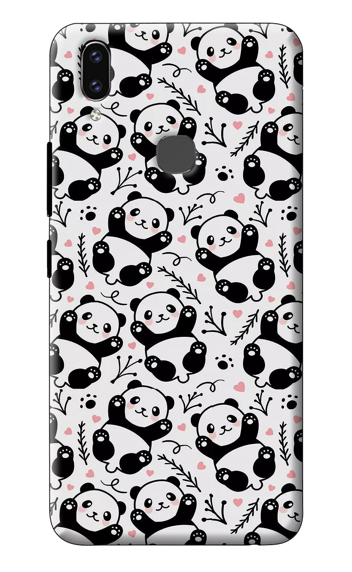 Cute Panda Vivo V9/V9 Pro/V9 Youth Back Cover