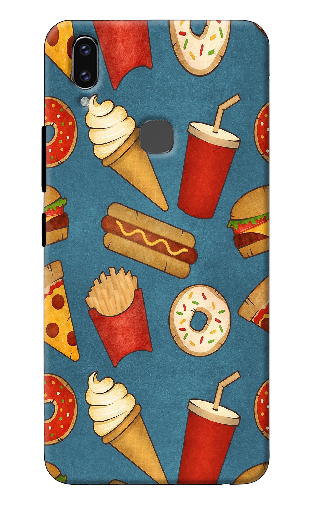 Foodie Vivo V9/V9 Pro/V9 Youth Back Cover