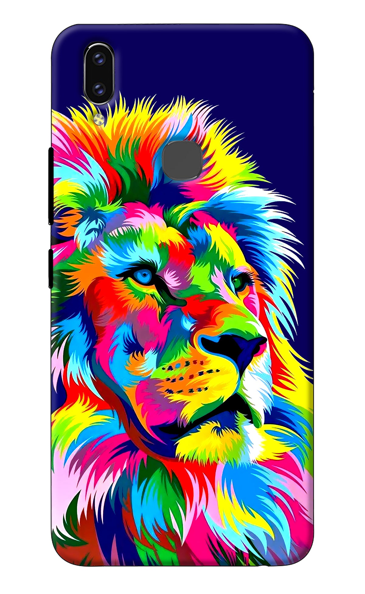 Vector Art Lion Vivo V9/V9 Pro/V9 Youth Back Cover