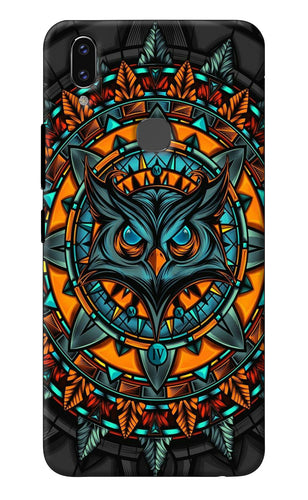 Angry Owl Art Vivo V9/V9 Pro/V9 Youth Back Cover