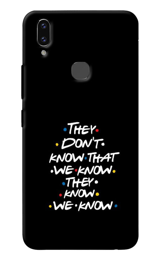 FRIENDS Dialogue Vivo V9/V9 Pro/V9 Youth Back Cover