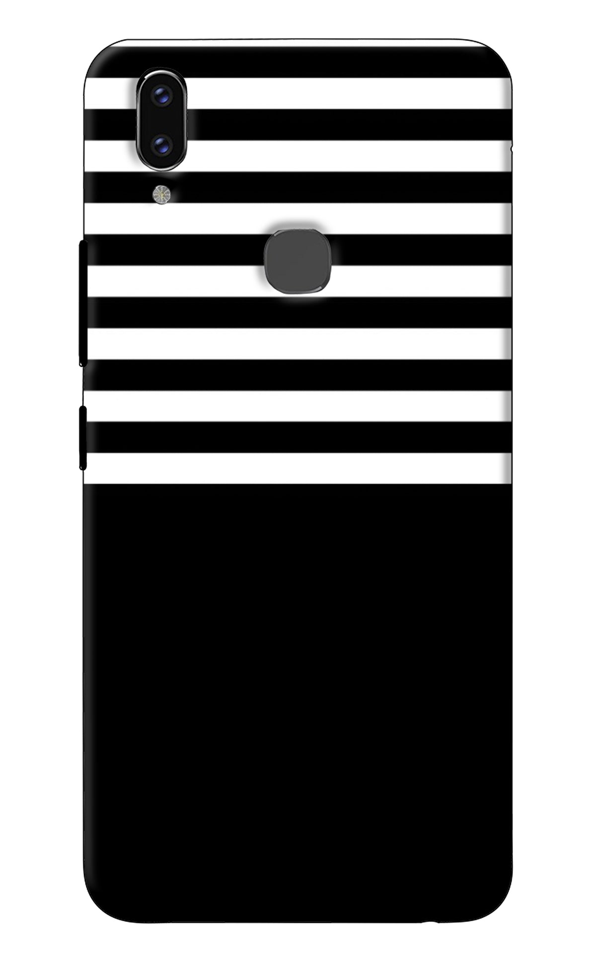 Black and White Print Vivo V9/V9 Pro/V9 Youth Back Cover