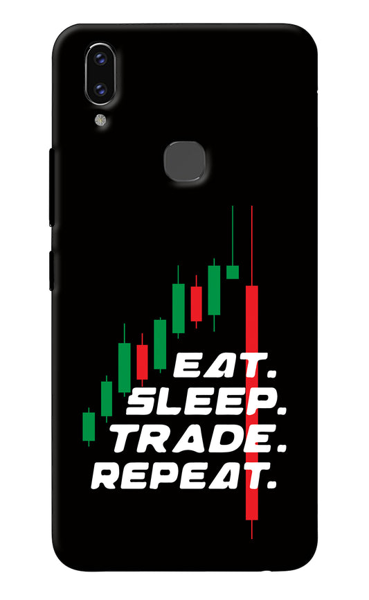 Eat Sleep Trade Repeat Vivo V9/V9 Pro/V9 Youth Back Cover