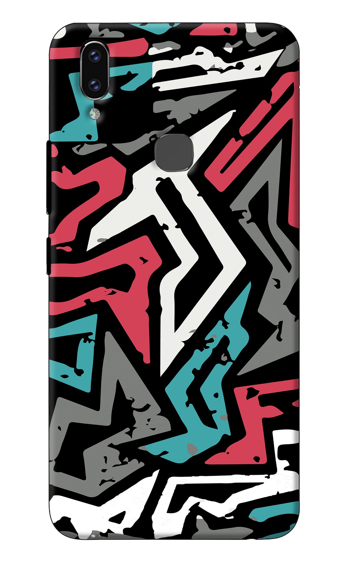 Geometric Graffiti Vivo V9/V9 Pro/V9 Youth Back Cover