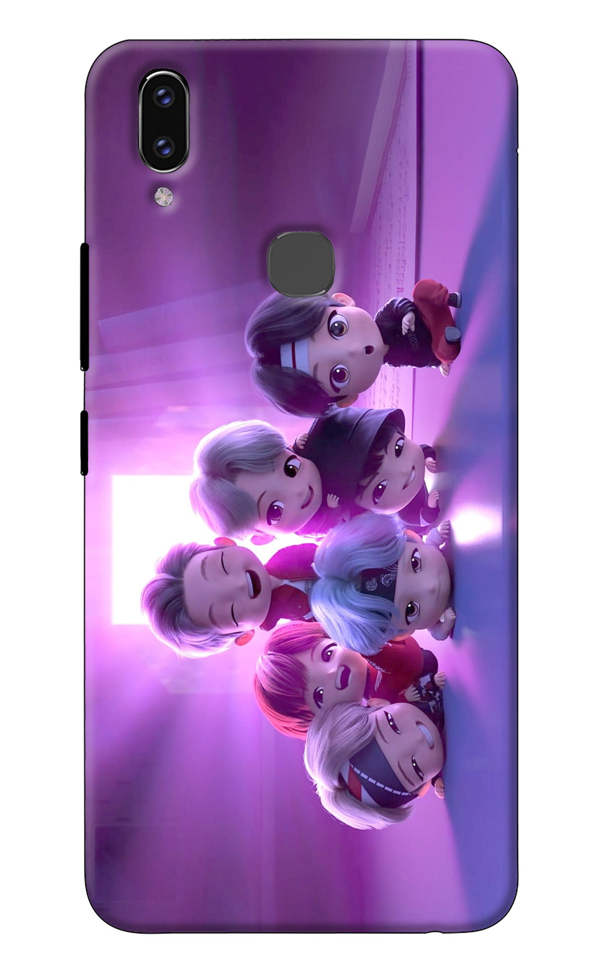 BTS Chibi Vivo V9/V9 Pro/V9 Youth Back Cover