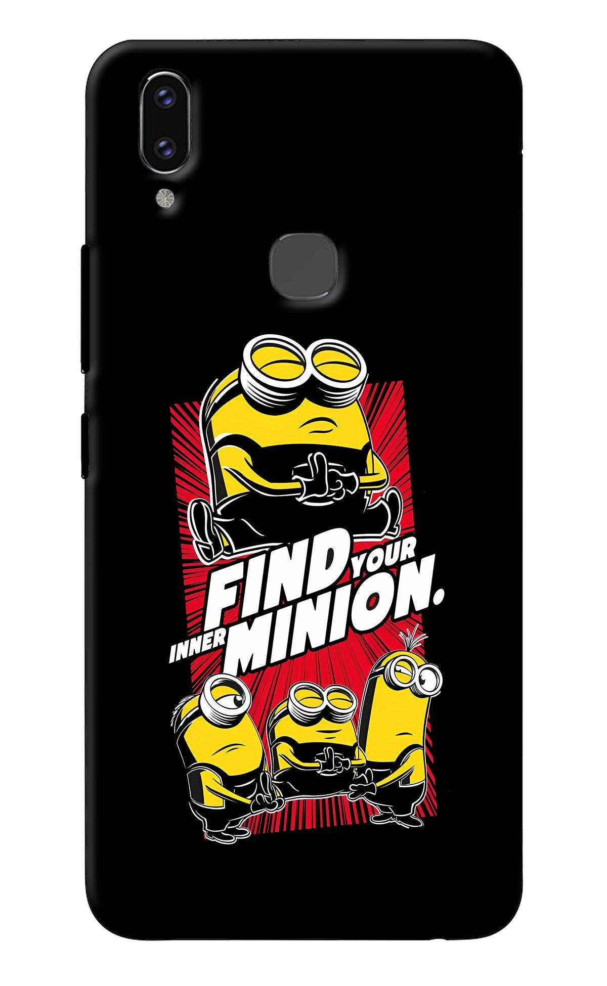 Find your inner Minion Vivo V9/V9 Pro/V9 Youth Back Cover