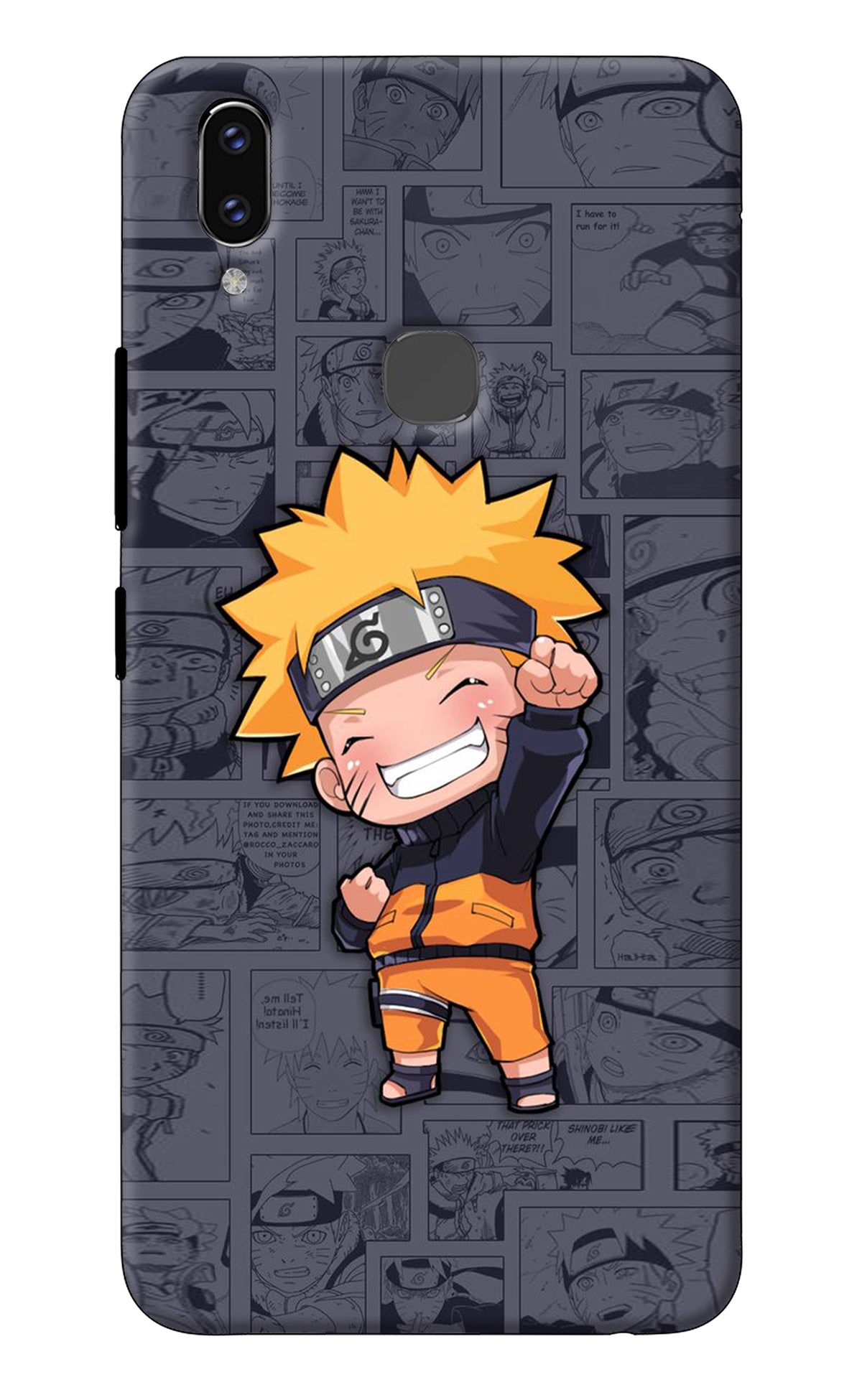 Chota Naruto Vivo V9/V9 Pro/V9 Youth Back Cover